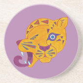 Anarchisches Gift Leopard Getränkeuntersetzer (Vorne)