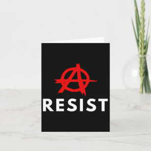 Anarchismus Anarchist - Widerstand Karte