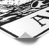 Anarchismus-Gothic-Poster Poster (Ecke)