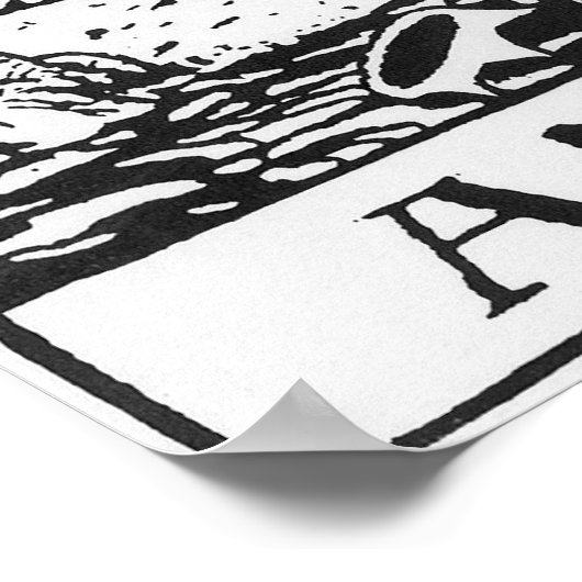 Anarchismus-Gothic-Poster Poster (Ecke)