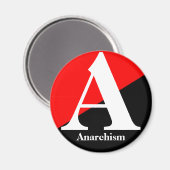 Anarchismus-Magnet Magnet (Vorderseite/Rückseite)