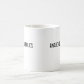 Anarchismusregeln Kaffeetasse (Mittel)