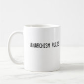 Anarchismusregeln Kaffeetasse (Links)