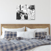 Anarchist, 1892 leinwanddruck (Insitu (Schlafzimmer))