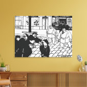 Anarchist, 1892 leinwanddruck (Insitu (Wohnzimmer))