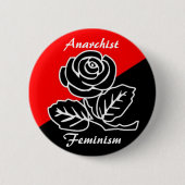 Anarchist-Feminismus-Taste Button (Vorderseite)