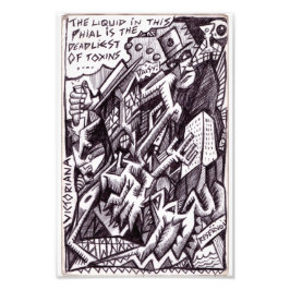 Anarchist im Großen Fotodruck