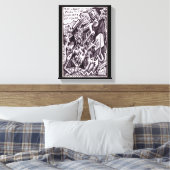 Anarchist im Großen Leinwanddruck (Insitu (Schlafzimmer))