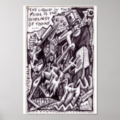 Anarchist in Large von Brian Benson Poster (Vorne)