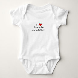 Anarchist Jurisdiktion Baby Strampler