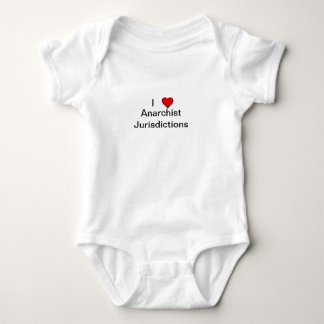 Anarchist Jurisdiktion Baby Strampler