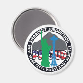 Anarchist Jurisdiktion Magnet (Vorderseite/Rückseite)