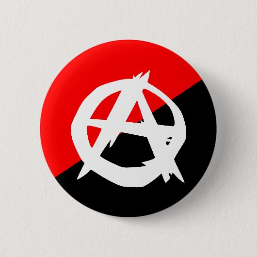Anarchist mit einem Symbol, Kolumbien Button (Vorderseite)