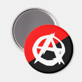 Anarchist mit einem Symbol, Kolumbien Magnet (Vorderseite/Rückseite)