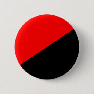 Anarchist, politische Flagge Kolumbiens Button