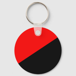 Anarchist, politische Flagge Kolumbiens Schlüsselanhänger