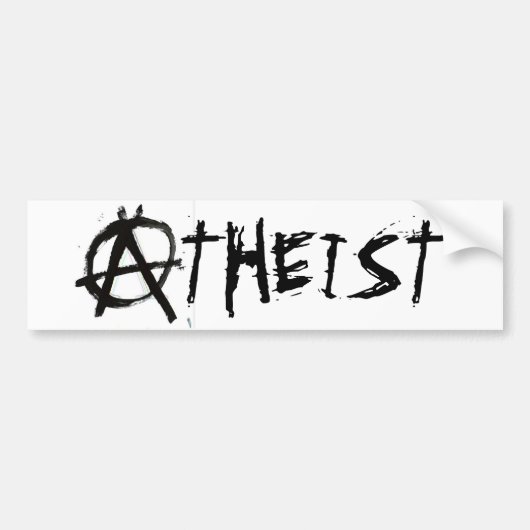 ANARCHISTEN-ATHEISTEN-AUTOAUFKLEBER AUTOAUFKLEBER (Vorne)