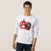Anarchisten-Königin Sweatshirt (Vorne ganz)