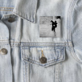 Anarchisten wollen gerade, um freier Knopf zu sein Button (Beispiel)