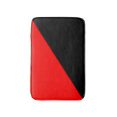 Anarchistenflagge Badematte (Vorderseite Vertikal)