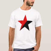Anarchistenstern Anarchie-Shirt T-Shirt (Vorderseite)