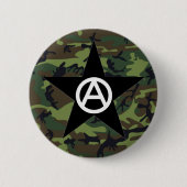 Anarchistenstern-Button Button (Vorderseite)