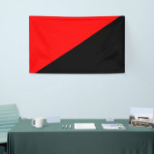 Anarchistische Flagge (Anarchismus) Banner (Messeveranstaltung)