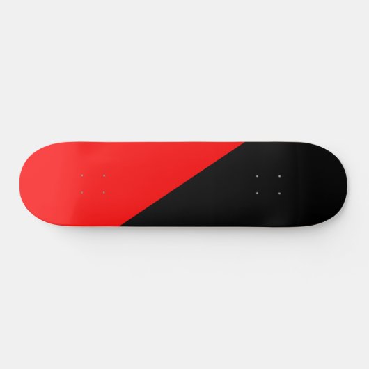 Anarchistische Flagge (Anarchismus) Skateboard (Horizontal)