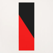 Anarchistische Flagge (Anarchismus) Yogamatte (Vorderseite)