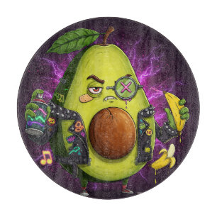 Anarcho-Avocado Schneidebrett
