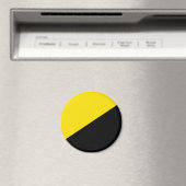 Anarcho Kapitalismus Flaggenanarchie Symbol schwar Magnet (In Situ (Geschirrspüler))