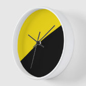 Anarcho Kapitalismus Flaggenanarchie Symbol schwar Uhr (Winkel)