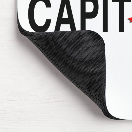 Anarcho Kapitalismus Mousepad (Ecke)