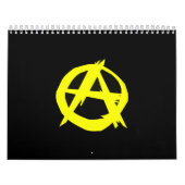 Anarcho Kapitalismus-Schwarzes und gelbe Flagge Kalender (Titelbild)