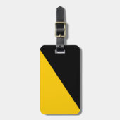Anarcho Kapitalist-Flagge Gepäckanhänger (Vorderseite vertikal)