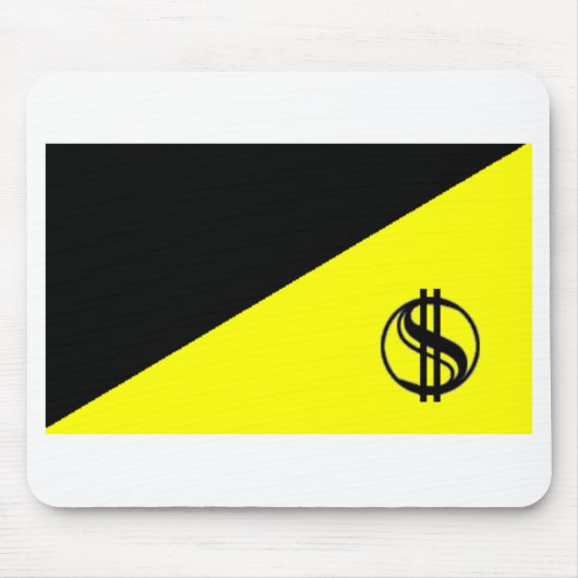 Anarcho-Kapitalist Flagge Mousepad (Vorne)
