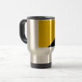 Anarcho Kapitalist-Flagge Reisebecher (Vorderseite Links)