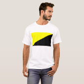 Anarcho-Kapitalist Flaggen-T - Shirt (Vorne ganz)