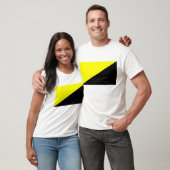 Anarcho-Kapitalist Flaggen-T - Shirt (Unisex)