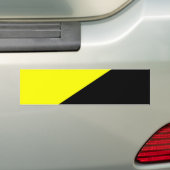 Anarcho-kapitalistische Flagge Autoaufkleber (Auf Auto)