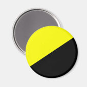 Anarcho-kapitalistische Flagge Magnet (Vorderseite/Rückseite)