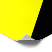 Anarcho-kapitalistische Flagge Poster (Ecke)