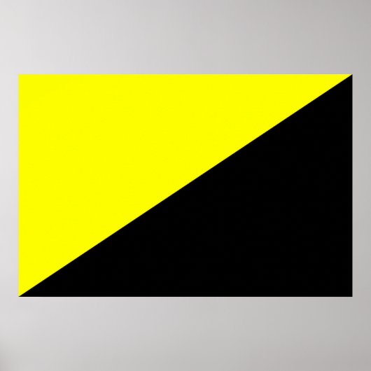 Anarcho-kapitalistische Flagge Poster (Vorne)