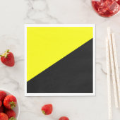 Anarcho-kapitalistische Flagge Serviette (Beispiel)