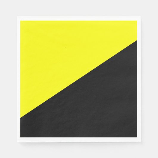 Anarcho-kapitalistische Flagge Serviette (Vorderseite)