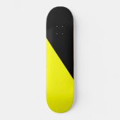 Anarcho-kapitalistische Flagge Skateboard (Vorderseite)