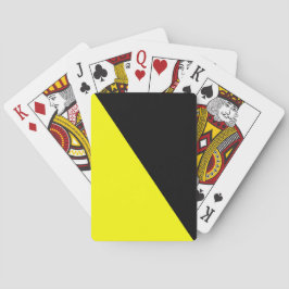 Anarcho-kapitalistische Flagge Spielkarten