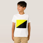 Anarcho-kapitalistische Flagge T-Shirt (Vorne ganz)
