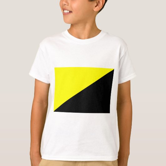 Anarcho-kapitalistische Flagge T-Shirt (Vorderseite)