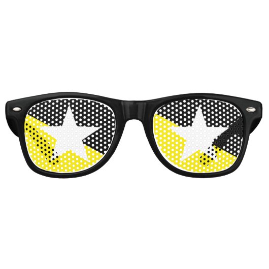 Anarcho-kapitalistische Sonnenbrille (Vorderseite)